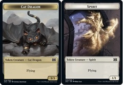 Cat Dragon Token // Spirit Token (008)