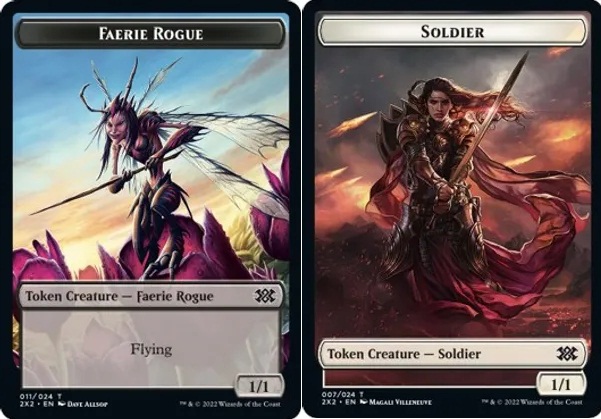 Token - Faerie Rogue // Soldier