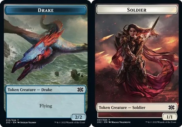 Drake Token // Soldier Token - Foil