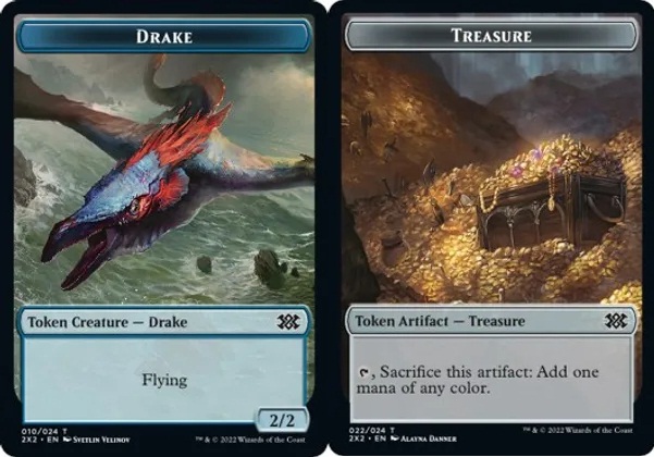 Drake Token // Treasure Token - Foil