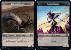 Eldrazi Scion (001) // Faerie Rogue (011) Double-Sided Token - Foil