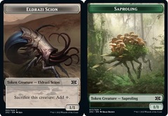 Eldrazi Scion (001) // Saproling (017) Double-Sided Token - Foil