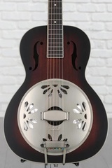 Gretsch G9241 Alligator Mahogany Round Neck Acoustic Electric Resonator - 2-color Sunburst, Padauk Fingerboard