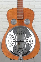 Epiphone Dobro Hound Dog Deluxe Round Neck Resonator - Vintage Brown