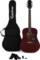 Epiphone Starling Acoustic Guitar Starter Pack - Wine Red