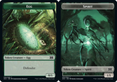 Egg Token // Spirit Token (002) - Foil