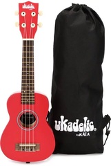 Kala Ukadelic Soprano Ukulele - Cherry Bomb