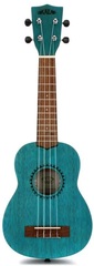 Kala Meranti Watercolor Soprano Ukelele - Ocean Blue
