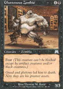 Gluttonous Zombie - Foil