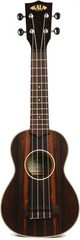 Kala KA-EBY-S Soprano Ukulele - Striped Ebony