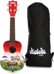 Kala Ukadelic Soprano Ukulele - Surfari
