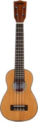 Kala Solid Cedar Top Acacia Soprano Long-neck Ukulele - Natural