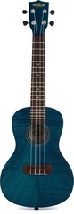 Kala KA-CEMB Exotic Mahogany Concert Ukulele - Blue Satin