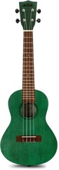 Kala Meranti Watercolor Concert Ukelele - Fern Green