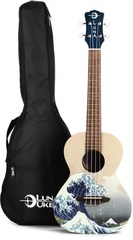 Luna Great Wave Tenor Ukulele - Great Wave Graphic