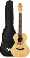Luna Bamboo Tenor Ukulele - Satin Natural