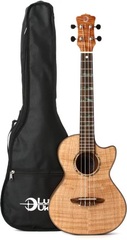 Luna High Tide Exotic Mahogany Tenor Ukulele - Satin Natural