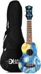 Luna Starry Night Soprano Ukulele - Starry Night