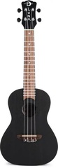 Luna Vintage Mahogany Concert Ukulele - Black Satin