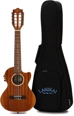 Lanikai ACST-8CET Tenor 8-String Acoustic-Electric Ukulele - Natural