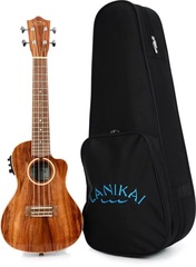 Lanikai ACS-CEC Concert Acoustic-Electric Ukulele - Natural