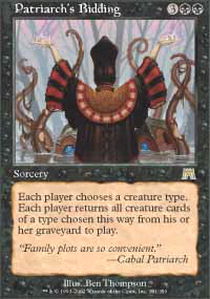 Patriarchs Bidding - Foil