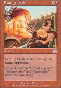 Searing Flesh - Foil