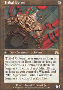 Tribal Golem - Foil