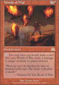 Words of War - Foil