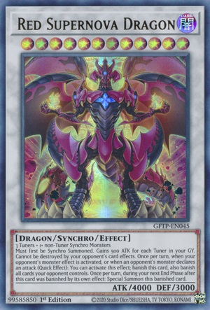 Red Supernova Dragon - Ultimate Rare