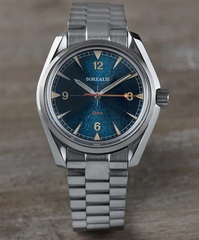 Borealis Sintra Blue Sunray Dial No Date Miyota 90S5 Automatic Movement Version AA