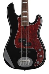 Lakland Skyline 44-64 Custom PJ Ash Bass Guitar - Black with Rosewood Fingerboard