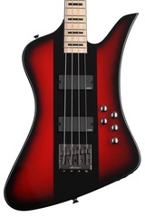 Jackson David Ellefson X Series Signature Kelly Bird IV Bass Guitar - Red Stripe