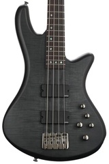 Schecter Stiletto Studio 4 Bass Guitar - See-Thru Black Satin