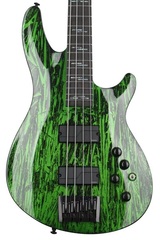 Schecter C-4 Bass Silver Mountain - Toxic Venom