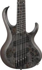 Ibanez BTB805MS 5-string Bass Guitar - Transparent Gray Flat