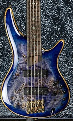 Ibanez Premium SR2605 Bass Guitar - Cerulean Blue Burst