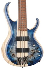 Ibanez Standard BTB845 Bass Guitar - Cerulean Blue Burst Low Gloss