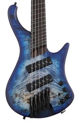 Ibanez Bass Workshop EHB1505MS Bass Guitar - Pacific Blue Burst Flat