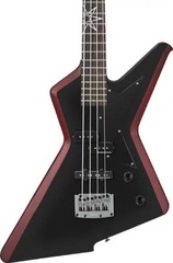 Ibanez Mike D'Antonio Signature MDB5 Bass Guitar - Oxblood Weathered Black
