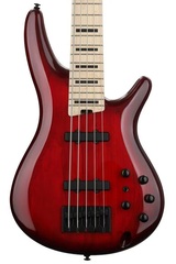 Ibanez Adam Nitti Signature Premium ANB205 Bass Guitar - Transparent Wine Red Burst