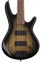 Ibanez Gio GSR205SMNGT Bass Guitar - Spalted Maple, Natural Gray Burst