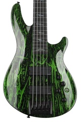 Schecter C-5 Bass Silver Mountain - Toxic Venom
