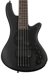 Schecter Stiletto Stealth 5 Bass Guitar - Satin Black