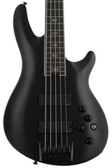 Schecter SLS Evil Twin-5 Bass Guitar - Satin Black
