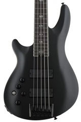 Schecter SLS Evil Twin-5 Left-Handed Bass Guitar - Satin Black