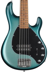 Ernie Ball Music Man StingRay Special 5 Bass Guitar - Frost Green Pearl with Maple Fingerboard