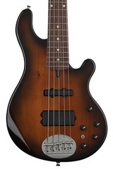 Lakland USA Classic 55-14 Bass Guitar - Tobacco Sunburst with Rosewood Fingerboard