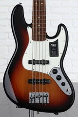 Fender Player Jazz Bass V - 3-Tone Sunburst with Pau Ferro Fingerboard