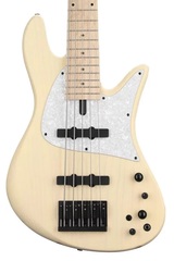 Fodera Joey Lauricella 5-string Standard Bass Guitar - Satin Transparent Cream